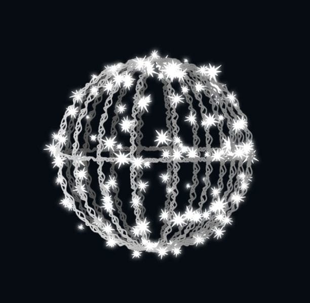 MK ILLUMINATION - Meridian 3D,~40x40cm,AC LED w,15W,T-1