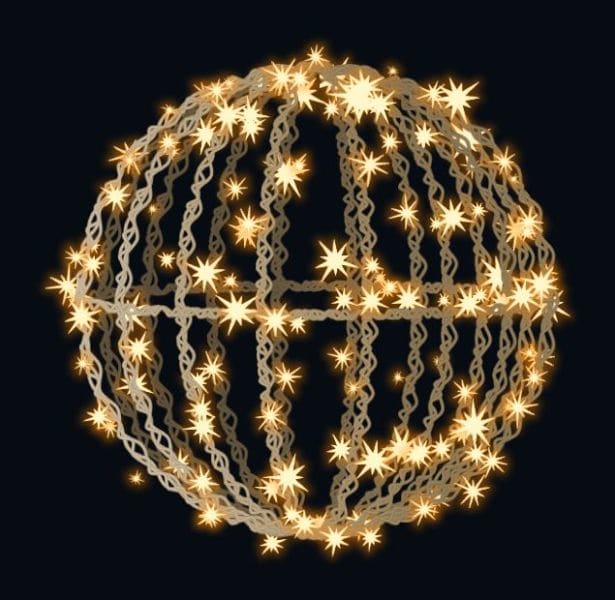 MK ILLUMINATION - Meridian 3D,~40x40cm,AC LED ww,15W,T-1