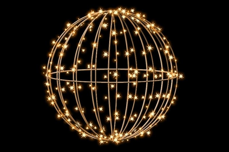 MK ILLUMINATION - Foldable Meridian,~ø80cm,36V/3D LED ww,20W,T-1