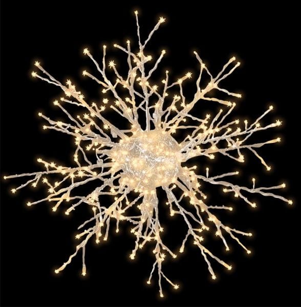 MK ILLUMINATION - Antares,~ø85cm,36V/3D 420 LED ww,Aluminium w c.c.,15W,T-1