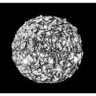 MK ILLUMINATION - Orbitals,~ø40cm,36V/3D LED w,fl w,Aluminium si,2,2W,T-1