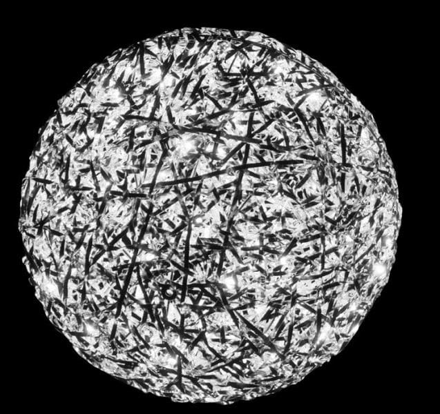 MK ILLUMINATION - Orbitals,~ø80cm,36V/3D LED w,fl w,Aluminium si,4,3W,T-1