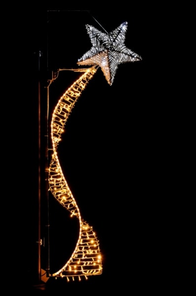 MK ILLUMINATION - Celebration Comet,88x233x25cm,AC,3D LED, Organic,28W,P-2