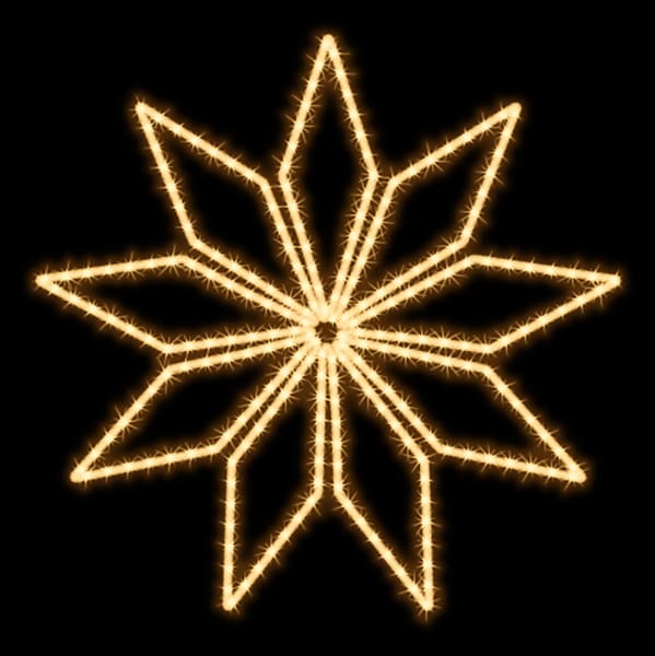 MK ILLUMINATION - Star Crystal, ~88x87cm, 220-240V, 2D,LEDww
