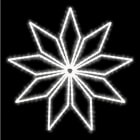 MK ILLUMINATION - Star Crystal, ~88x87cm, 220-240V, 2D,LEDwh,