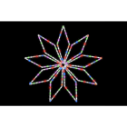 MK ILLUMINATION - Star Crystal, ~88x87cm, 220-240V, 2D,LEDrgb