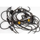 MK ILLUMINATION - StringLiteQF+,20xE27 Fassungen,2x5m,o. LM,sw Kabel,220-240V