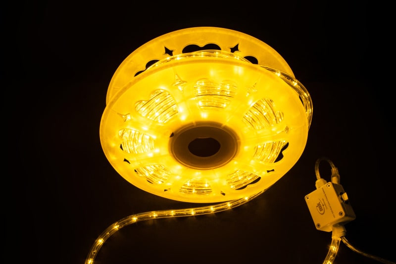 MK ILLUMINATION - DualRopeLicht 30/36V QF+,20mD 13mm,10ww/wh LED/Schn. 0,33m