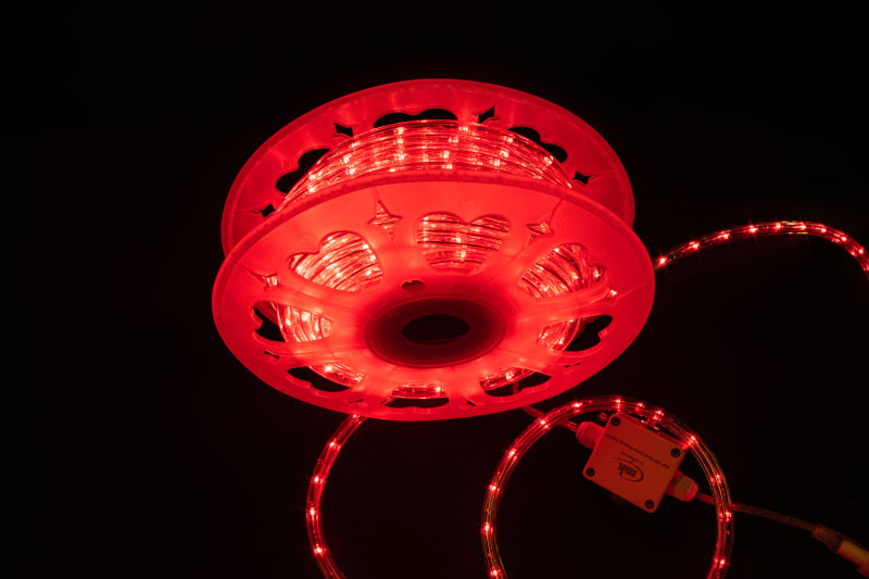 MK ILLUMINATION - DualRopeLicht 30/36V QF+,20mD 13mm,10ww/red LED/Schn. 0,33m
