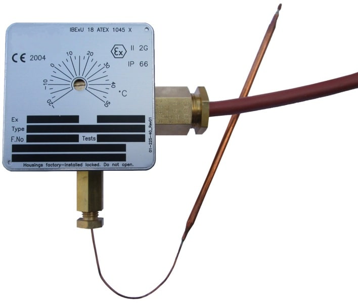 SCHULTZE - Ex-Raumthermostat einstellbar -20…+50°C 16A 230V IP66