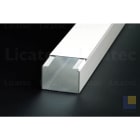 LICATEC - Installationskanal CKA 60 x 40 Aluminium RAL 9010