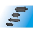 JACOB - Kabelverbinder, PA6 RAL9005, 3-polig, Bauform kurz