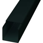 LICATEC - Installationskanal CKA 40 x 40 Aluminium schwarz RAL 9005