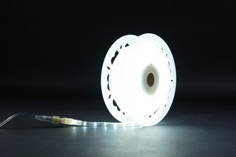 MK ILLUMINATION - SMD Rope Light 60 QF+, 220-240V, 25m, LEDwh, Ø 9 mm, 60 LED/1,0m, Schnittlänge: 1,0m,125W