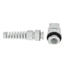 JACOB - Perfect Fix Kabelverschraubung mit Biegeschutzspirale M20 RAL 7001