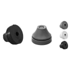 JACOB - Dichtungsdurchführung EPDM RAL9005 Loch/Di mm 16,5
