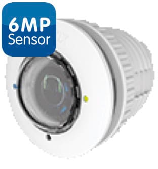 MOBOTIX - Sensormodul 6MP, B016 (Nacht), weiß
