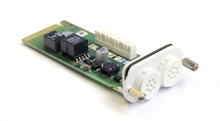 MOBOTIX - S74 Netzwerk Einschubplatine mit LSA-Anschlussklemme