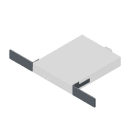 MOBOTIX - 19'' Rack-Montagewinkel für MOVE NVR 8CH