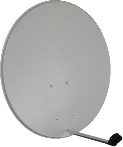 GIBERTINI - Sat-Spiegel 85cm Alu lichtgrau
