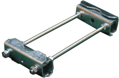 PÖTZELSBERGER - Rohrhalter Balkongeländer f.D42-76mm 2St