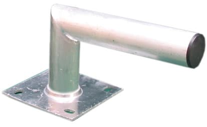 PÖTZELSBERGER - Winkelmast 48mm Wandabstand 150mm alu