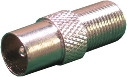 PÖTZELSBERGER - Adapter F-Buchse auf IEC-Stecker