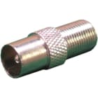 PÖTZELSBERGER - Adapter F-Buchse auf IEC-Stecker