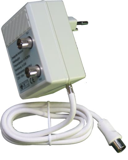 PÖTZELSBERGER - Zweitgerätevers.2x+12dB + IEC Steckverb.