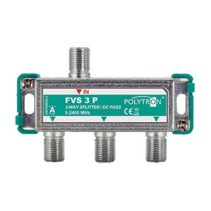 POLYTRON - Verteiler 3-fach 5 - 2400 MHZ