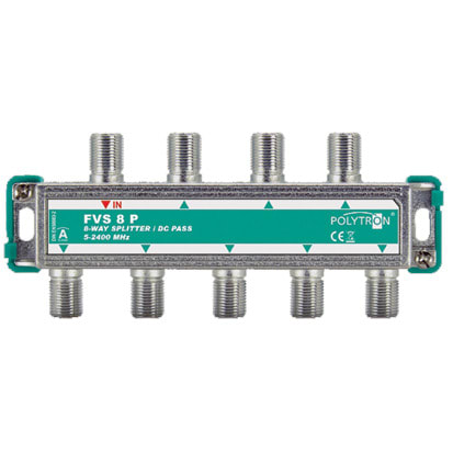 POLYTRON - Verteiler 8-fach 5 - 2400 MHZ
