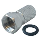 PÖTZELSBERGER - F-Stecker Innendruchm. 6.8mm Dichtring