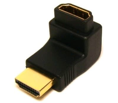 PÖTZELSBERGER - Winkeladapter 90G HDMI  19 pol. auf 19 pol.