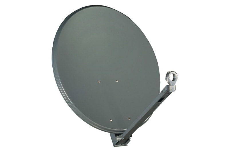 GIBERTINI - Sat-Spiegel 65cm Alu HQ vormontiert anth/schiefergrau