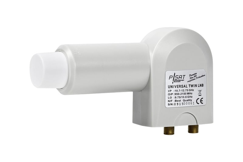 PÖTZELSBERGER - LNB SLIM HD Twin 40mm 0.2dB F-Anschluss vergoldet