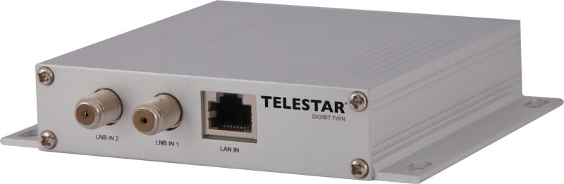 PÖTZELSBERGER - SAT-TO-IP Umsetzer 2-Teilnehmer HDTV/SDTV 950-2150MHz silber