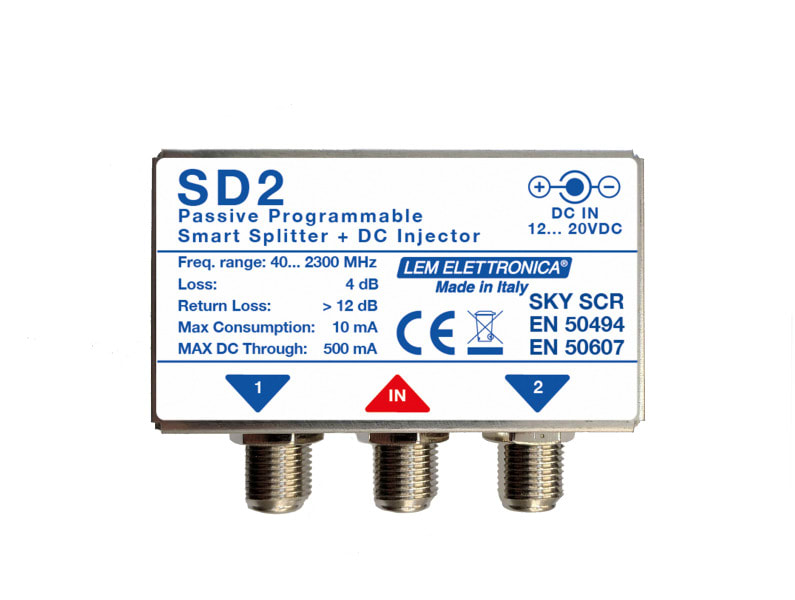 PÖTZELSBERGER - Verteiler 2fach f.LEM Unicable Verteilanlagen 5-2200MHz