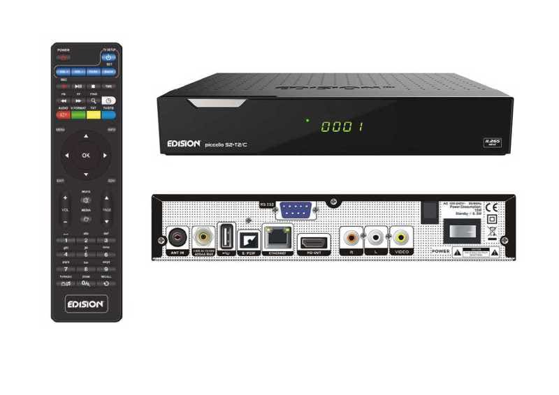PÖTZELSBERGER - HDTV Combo Receiver S2/T2/C Kartenleser CI-Sl. Sw