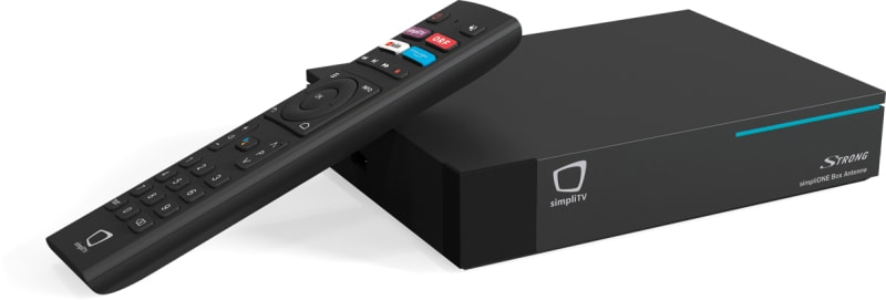 PÖTZELSBERGER - SimpliOne Box 4K UHD AndroidTV WLAN BT USB HDMI HDR FB sw