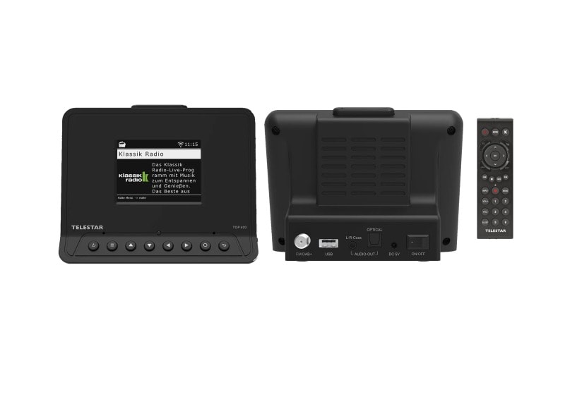 PÖTZELSBERGER - Smart-Digitalradio-Adapter f. Hifi Anlagen BT USB-Ladef. sw