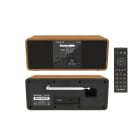 PÖTZELSBERGER - Internetradio 10W UKW DAB+ BT USB Weck/Sleept. FB sw-Holz