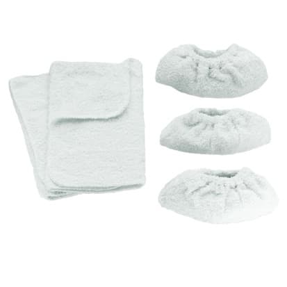 KÄRCHER - Frottee-Tuchset 2xBoden 3xÜberzüge f. Düse Classic/Comfort