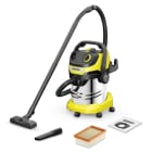 KÄRCHER - Nass-Trockensauger 1100W 2.2m 25L Edelstahlbeh. 5m gelb