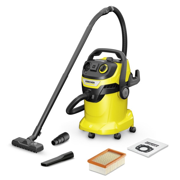 KÄRCHER - Nass-Trockensauger 1100W 2.2m 25L Kunststoffbeh. 5m gelb