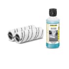 KÄRCHER - Starter Kit für Hartbodenreiniger 2 Walzen + RM 536 (500ml)