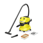 KÄRCHER - Nass-Trockensauger 1000W 2.2m 20L Kunststoffbeh. 5m gelb