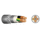 KABEL-LEITUNGEN - PVC-Motoranschlußleitung mit Kupferabschirmung SLCM 0,6/1 kV 4X16 GR