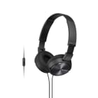 SONY - Kopfhörer Bügel 1.2m 98db faltbar Fernbed. Mikro schwarz