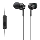 SONY - Kopfhörer InEar 103dB 4Größen Fernbed. Mikro schwarz
