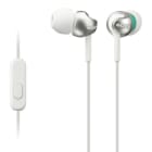 SONY - Kopfhörer InEar 103dB 4Größen Fernbed. Mikro weiss